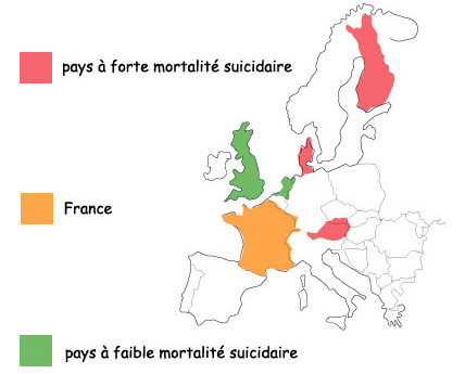 suicide en Europe